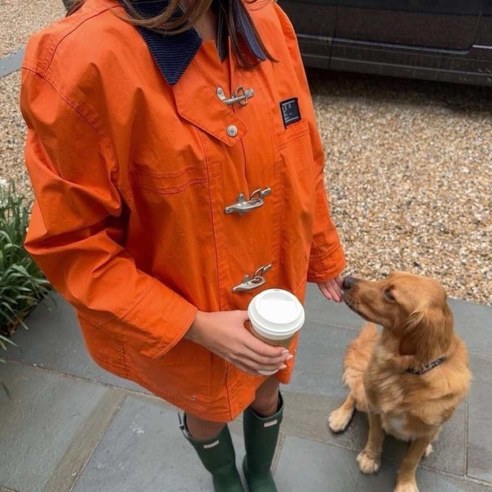Ralph Lauren Orange Utility Jacket